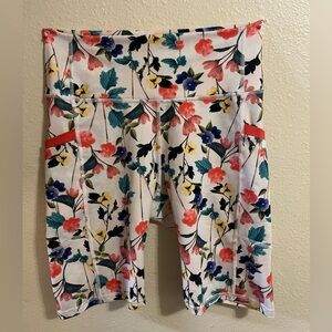 Fabletics Floral biker Shorts